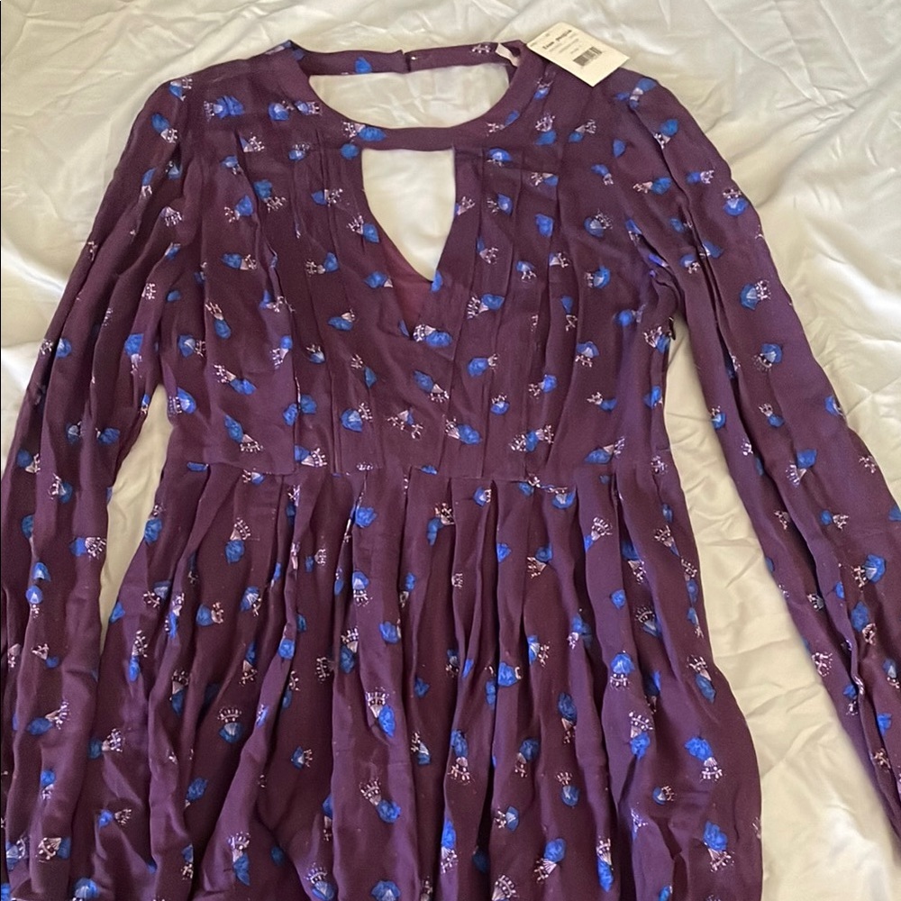 Free People Tegan Mini Dress NWT